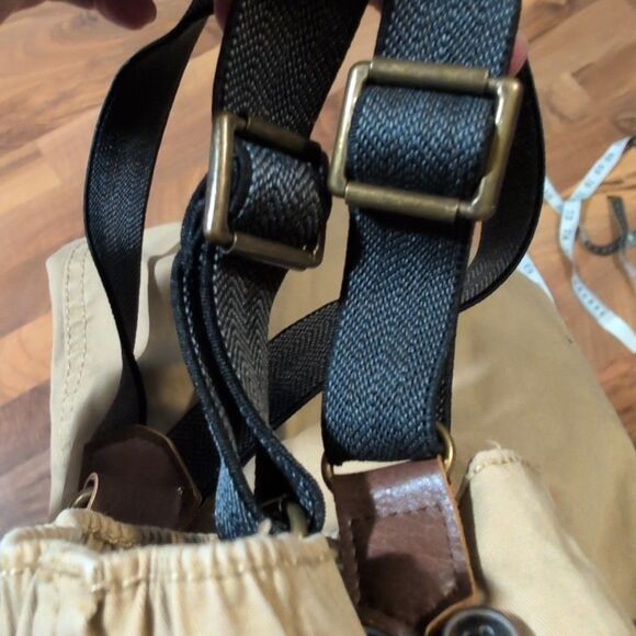 Oshkosh B'Gosh Toddler Size 3T Suspenders Brown Easter Pictures Church - Picture 11 of 11